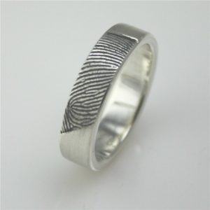Fingerprint Wedding Ring